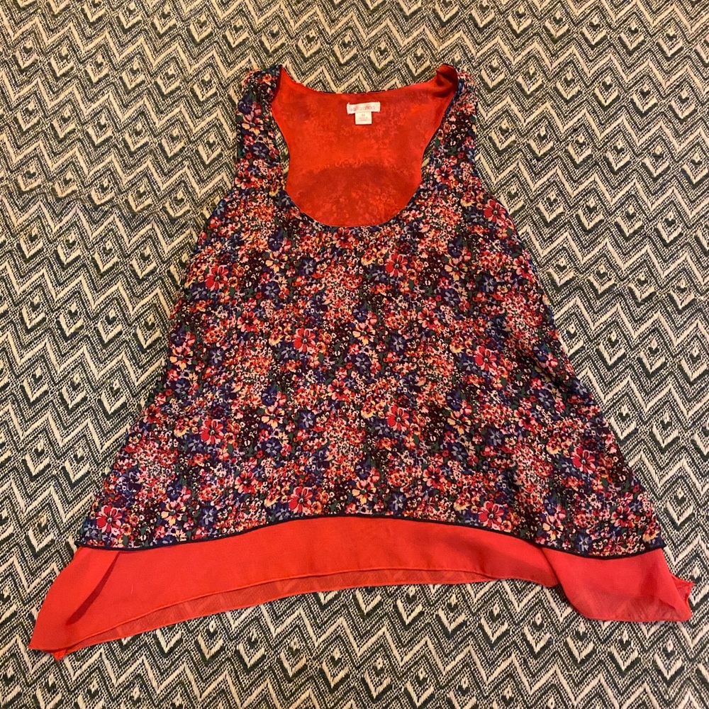 Floral Tank Top